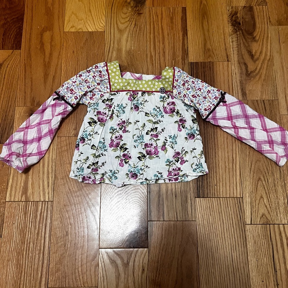 Matilda Jane Floral Blouse Size 6
